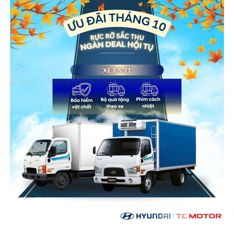 khuyến mãi xe tải Hyundai
